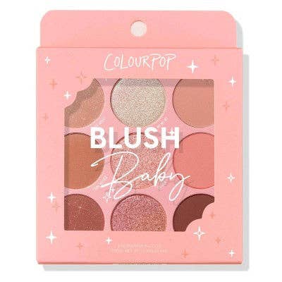 This is Beauty - ColourPop 9-Pan Eyeshadow Makeup Palette Blush Baby 0.3oz - Imperfect Box