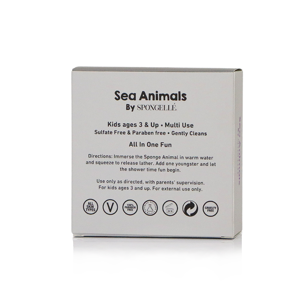 Spongellé | Easter Gifts | Mother's Day 2026 | Spring Gifts - Sammy Shark Sea Animals Sponge