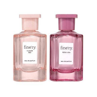 This is Beauty - Fine'ry. Mini EDP Duo Gift Set Rosa Lina + Flower Bed 2pc - Imperfect Box