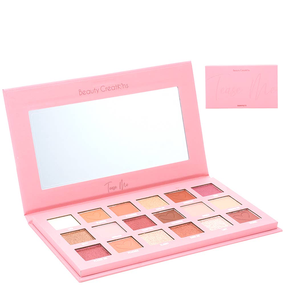 JOIA ACCESSORIES - BEAUTY CREATIONS TEASE ME SHADOW PALETTE, E 18 T