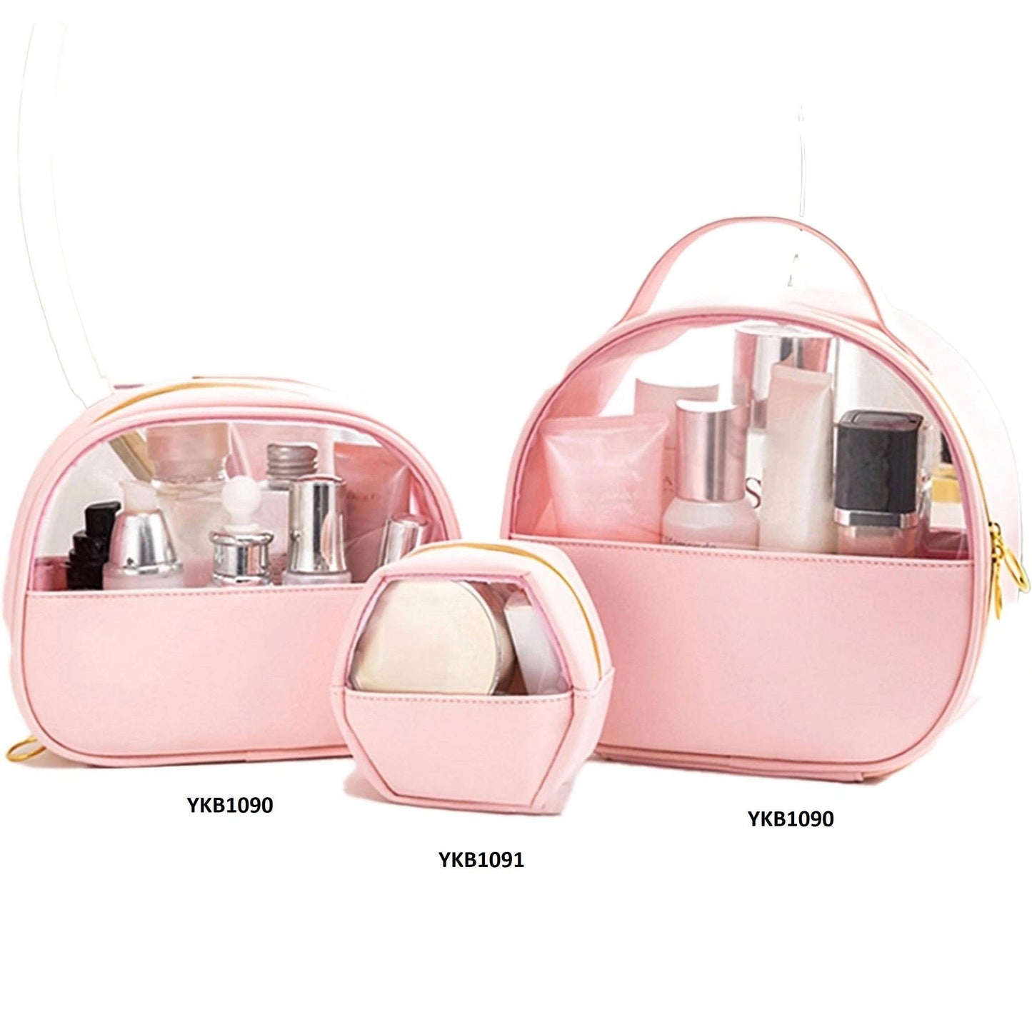 Diacly - Medium Travel Makeup Organizer Portable Cosmetic Bag
