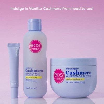 This is Beauty - Eos Shea Better Cashmere Body Oil Vanilla 6 fl oz - New