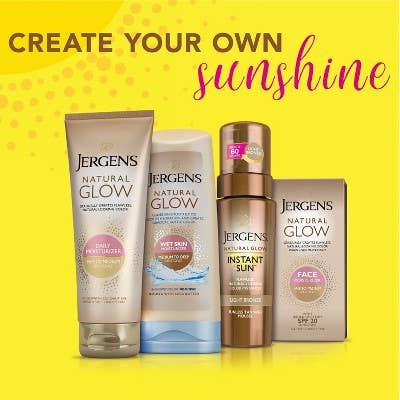 This is Beauty - Jergens Natural Glow Instant Moisturizing Self Tanner Tanning Foam Deep Bronze 6 fl oz - New