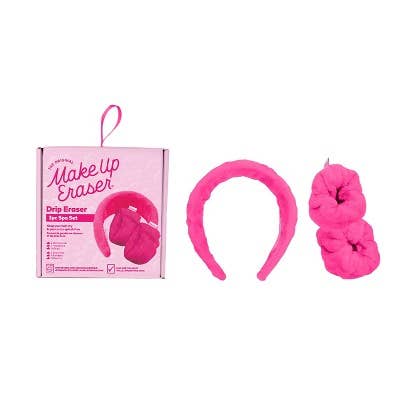 This is Beauty - MakeUp Eraser Drip Eraser Head Band/Wrist Guards 3ct - New