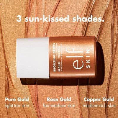 This is Beauty - E.l.f. SKIN Bronzing Drops Pure Gold 1 fl oz - Imperfect ox