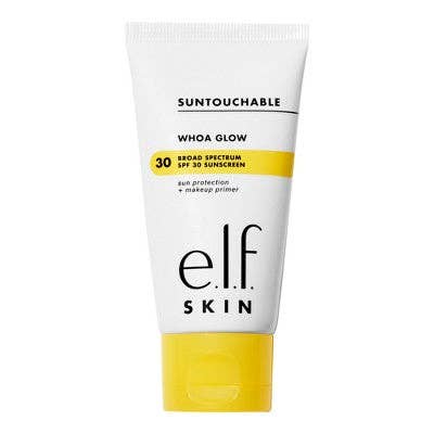 This is Beauty - E.l.f. SKIN Suntouchable Whoa Glow Primer Sunbeam SPF 30 1.69oz - New