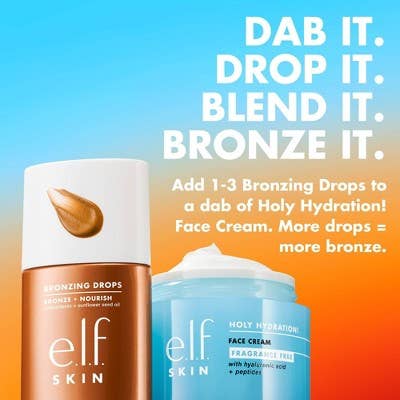 This is Beauty - E.l.f. SKIN Bronzing Drops Rose Gold 1 fl oz - Imperfect Box