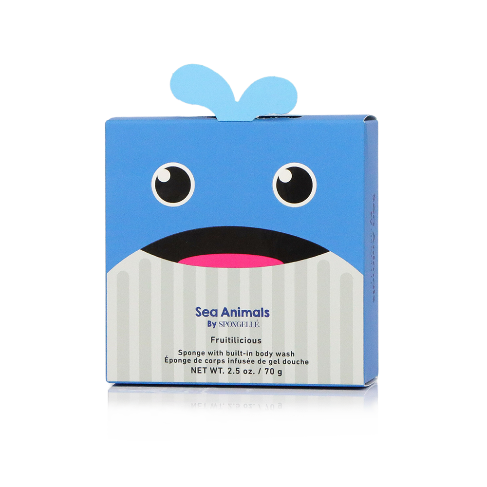 Spongellé | Valentines Day Gifts | Easter Gifts - Walter Whale Sea Animals Sponge
