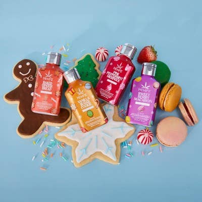 This is Beauty - Hempz Limited Edition Moisturizing Body Lotion Gift Set Sugar & Spice 9 fl oz/4pk - Imperfect Box