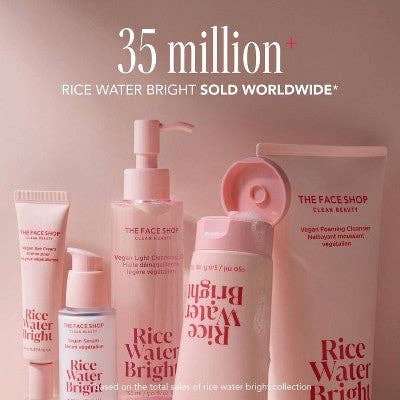 This is Beauty - The Face Shop Rice Water Bright Vegan Cream 1.69 fl oz - New