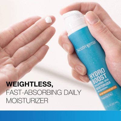 This is Beauty - Neutrogena Hydro Boost Hyaluronic Acid Facial Moisturizer to Hydrate & Soothe Dry Skin SPF 50 1.7 fl oz - Missing Box