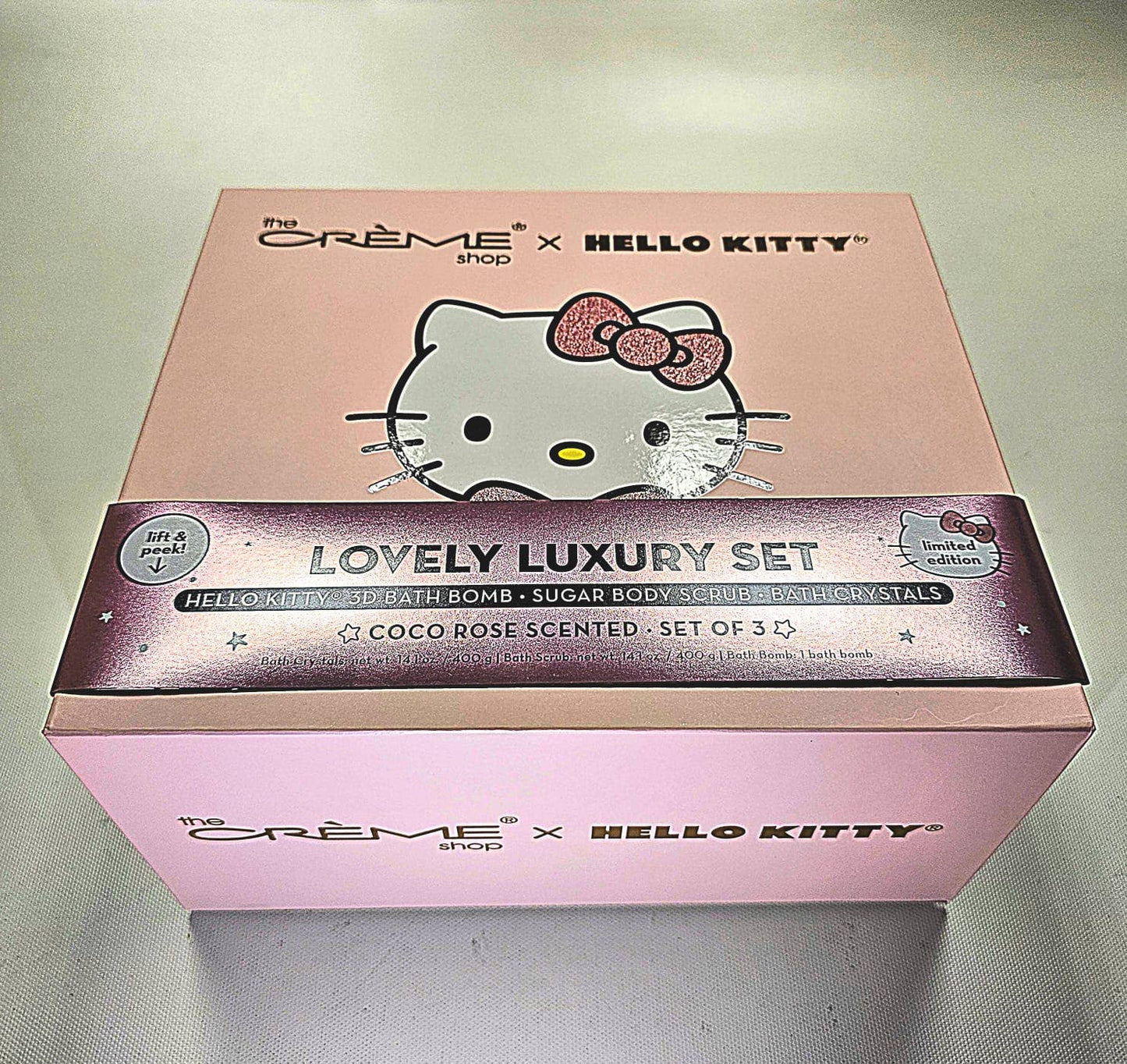 Crover - Hello Kitty Luxury Spa Gift Set with Bath Bomb & Scrub