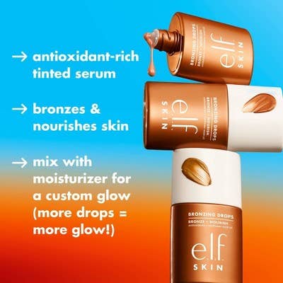 This is Beauty - E.l.f. SKIN Bronzing Drops Pure Gold 1 fl oz - New