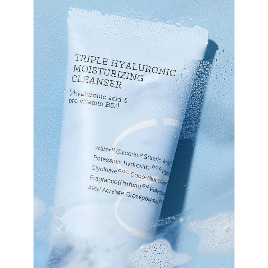 Best Beauty Group - COSRX Moisturizing Hydrium Triple Hyaluronic Face Cleanser