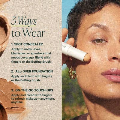 This is Beauty - Well People Supernatural Complexion Stick Foundation + Concealer 26 Medium Warm 0.28oz - Imperfect Box