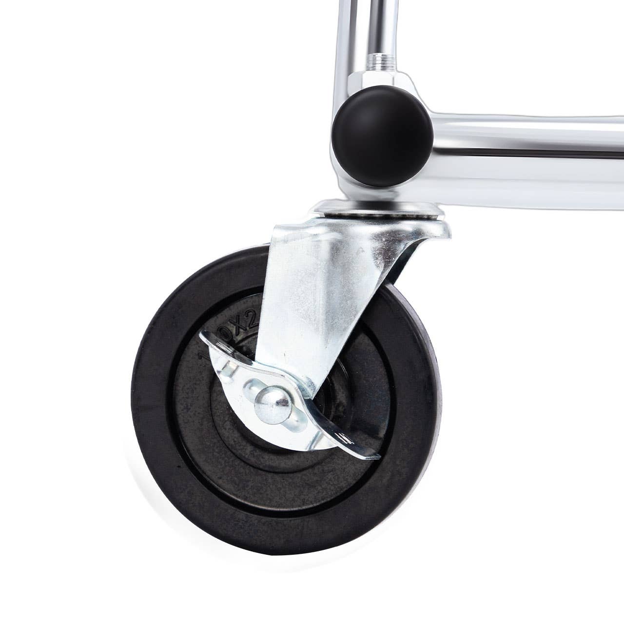 Store Supply Warehouse - Economy Chrome Single-Rail Collapsible Salesman Rack