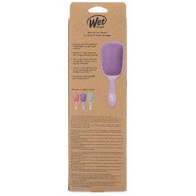 This is Beauty - Wet Brush Go Green Paddle Detangler Hair Brush Lavender - New