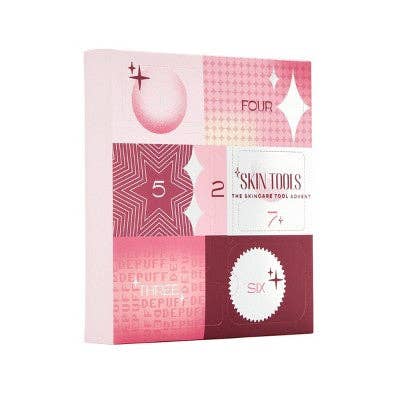 This is Beauty - Skin Tools 7-Day Skincare Tool Advent Calendar Gift Set 7pc - New