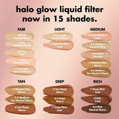 This is Beauty - E.l.f. Halo Glow Liquid Filter Highlighter 4 Medium 1.06 fl oz - New