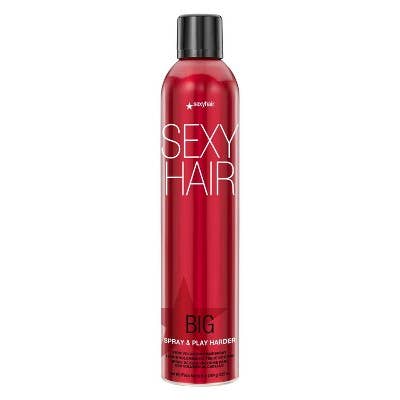 This is Beauty - Sexy Hair Spray and Play Harder Hairspray 10oz - Missing Lid