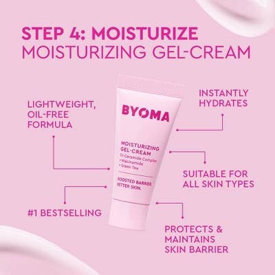 This is Beauty - BYOMA Universal Skincare Heroes Gift Set with Makeup Bag 5pc - Imperfect Box