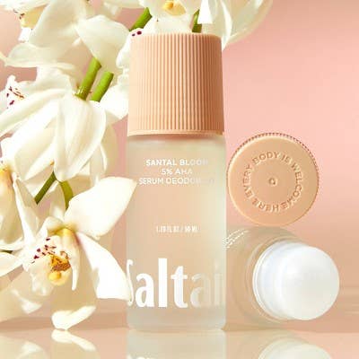 This is Beauty - Saltair Santal Bloom Serum Gel Deodorant 5% AHA 1.7floz - Imperfect Container