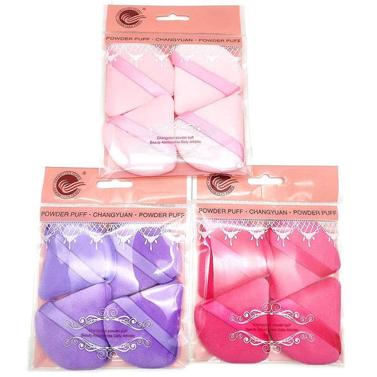 Diacly - 12pk Triangle Powder Puff Makeup Sponge