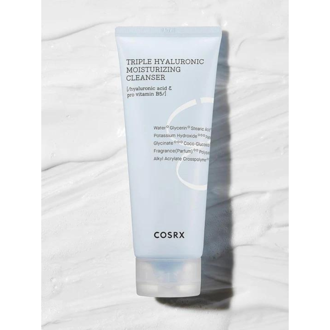 Best Beauty Group - COSRX Moisturizing Hydrium Triple Hyaluronic Face Cleanser