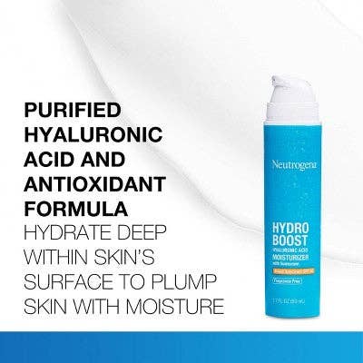 This is Beauty - Neutrogena Hydro Boost Hyaluronic Acid Facial Moisturizer to Hydrate & Soothe Dry Skin SPF 50 1.7 fl oz - Missing Box