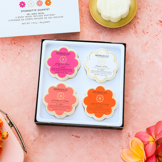 Spongellé | Valentines Day Gifts | Easter Gifts - Spongette Quartet Gift Set 1 | Gift Sets | Gifts