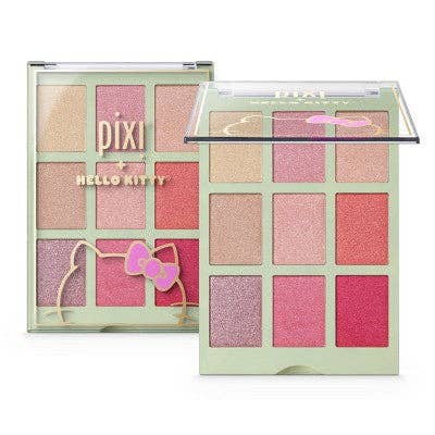 This is Beauty - Pixi + Hello Kitty Chrome Glow Palette 0.9oz - Imperfect Box