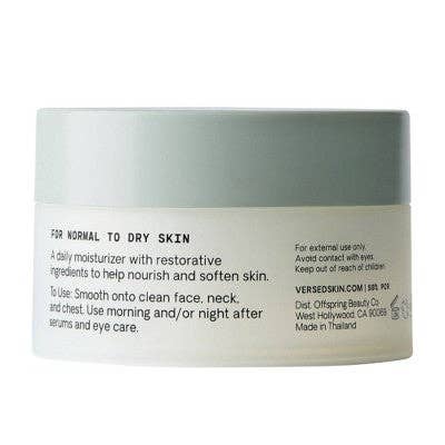 This is Beauty - Versed Skin Soak Rich Moisture Cream 1.5oz - Missing Box