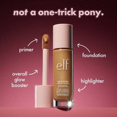 This is Beauty - E.l.f. Halo Glow Liquid Filter Highlighter 4 Medium 1.06 fl oz - New