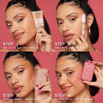 This is Beauty - NYX Professional Makeup Buttermelt Blush All The Butta 0.17oz - New