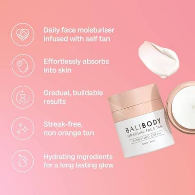 This is Beauty - Bali Body Gradual Face Tan Self Tanner 1.69 fl oz - Imperfect Box