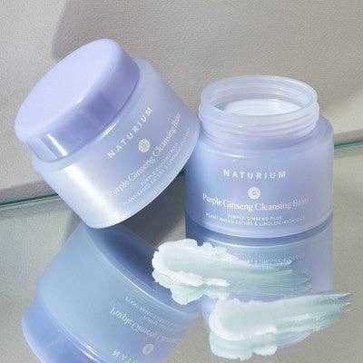 This is Beauty - Naturium Purple Ginseng Cleansing Balm 3 oz - Imperfect Container