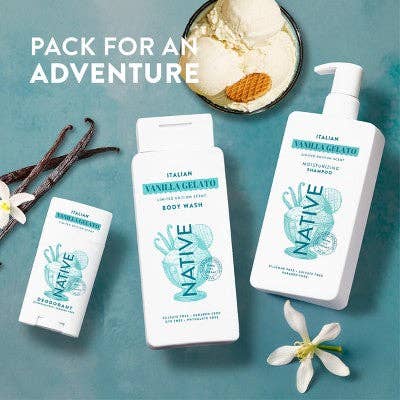 This is Beauty - Native Passport Limited Edition Global Flavors Deodorant Italian Vanilla Gelato 2.65 fl oz - Imperfect Container