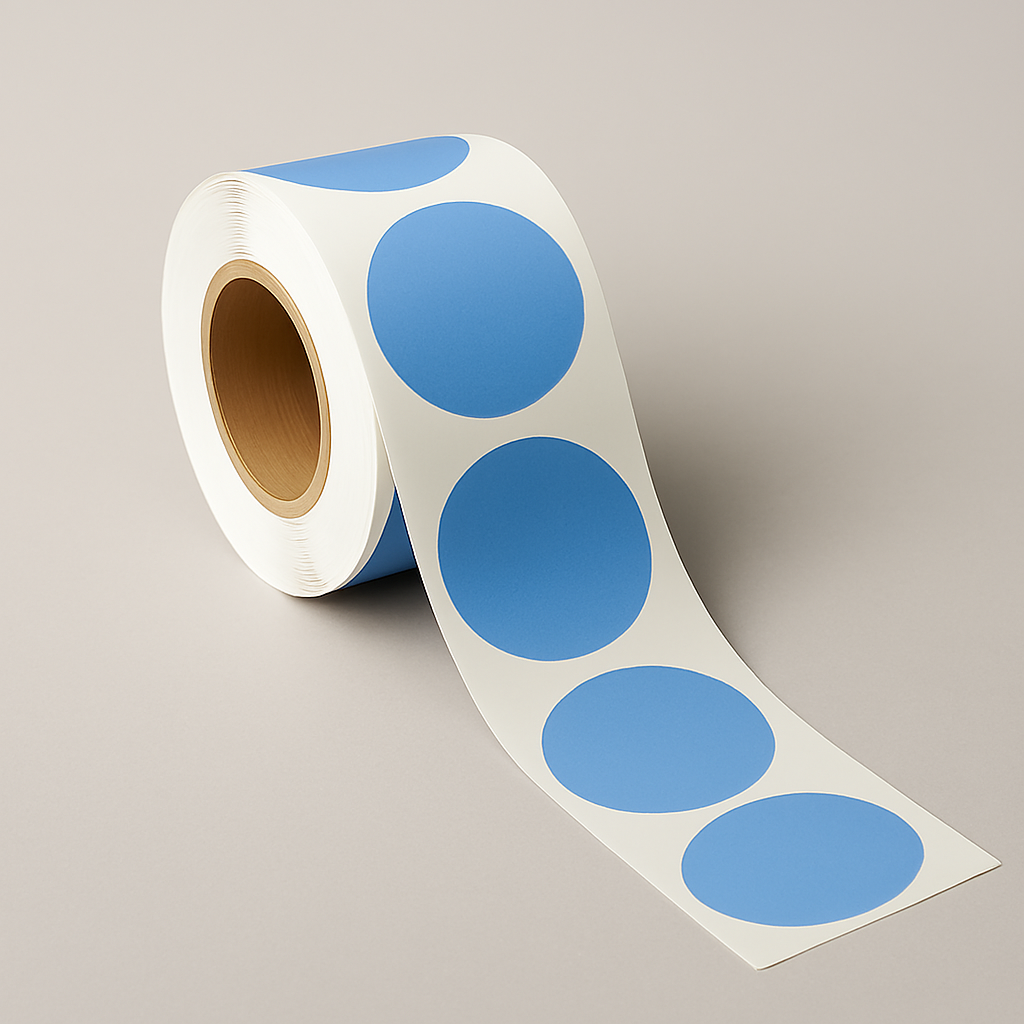 Beautique Goals - Simple 2" 'Your Logo' Creation Self-Adhesive Round Stickers