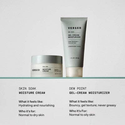 This is Beauty - Versed Skin Soak Rich Moisture Cream 1.5oz - Missing Box