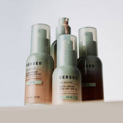 This is Beauty - Versed Skin Solution Multi-Serum Skin Tint Foundation SPF 40 7C 1 fl oz - Imperfect Container