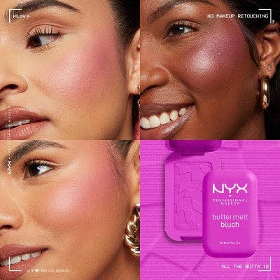 This is Beauty - NYX Professional Makeup Buttermelt Blush All The Butta 0.17oz - New