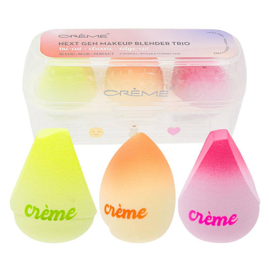 Deluxe Import Trading - Crème Shop Makeup Blender Trio With Case