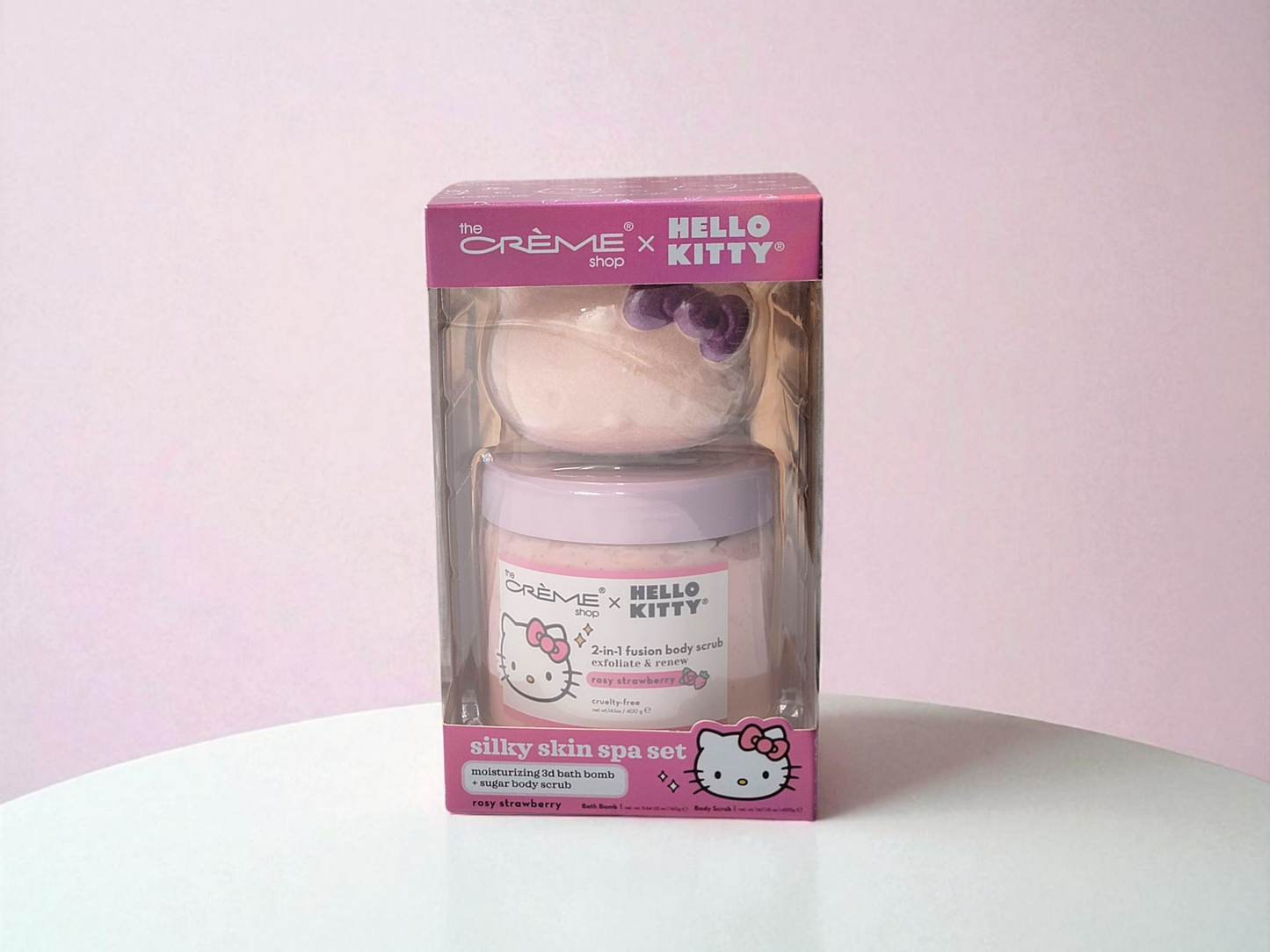 Crover - Hello Kitty Spa Valentine's Gift Set, Rosy Strawberry
