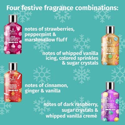 This is Beauty - Hempz Limited Edition Moisturizing Body Lotion Gift Set Sugar & Spice 9 fl oz/4pk - Imperfect Box