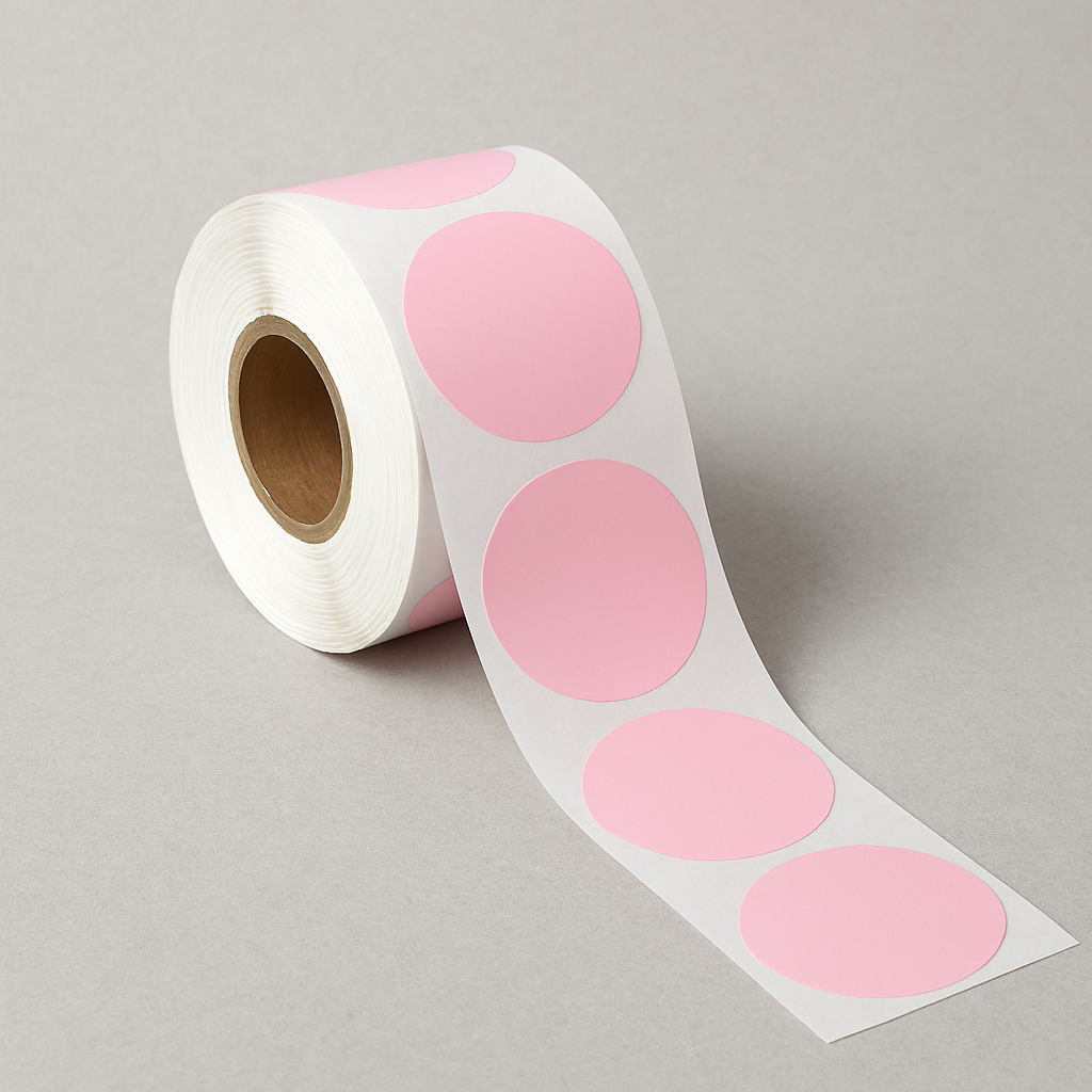 Beautique Goals - Simple 2" 'Your Logo' Creation Self-Adhesive Round Stickers
