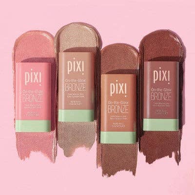 This is Beauty - Pixi On The Glow Bronze Tinted Moisturizer Stick Bronzer Rich Glow 0.6oz - Imperfect Box