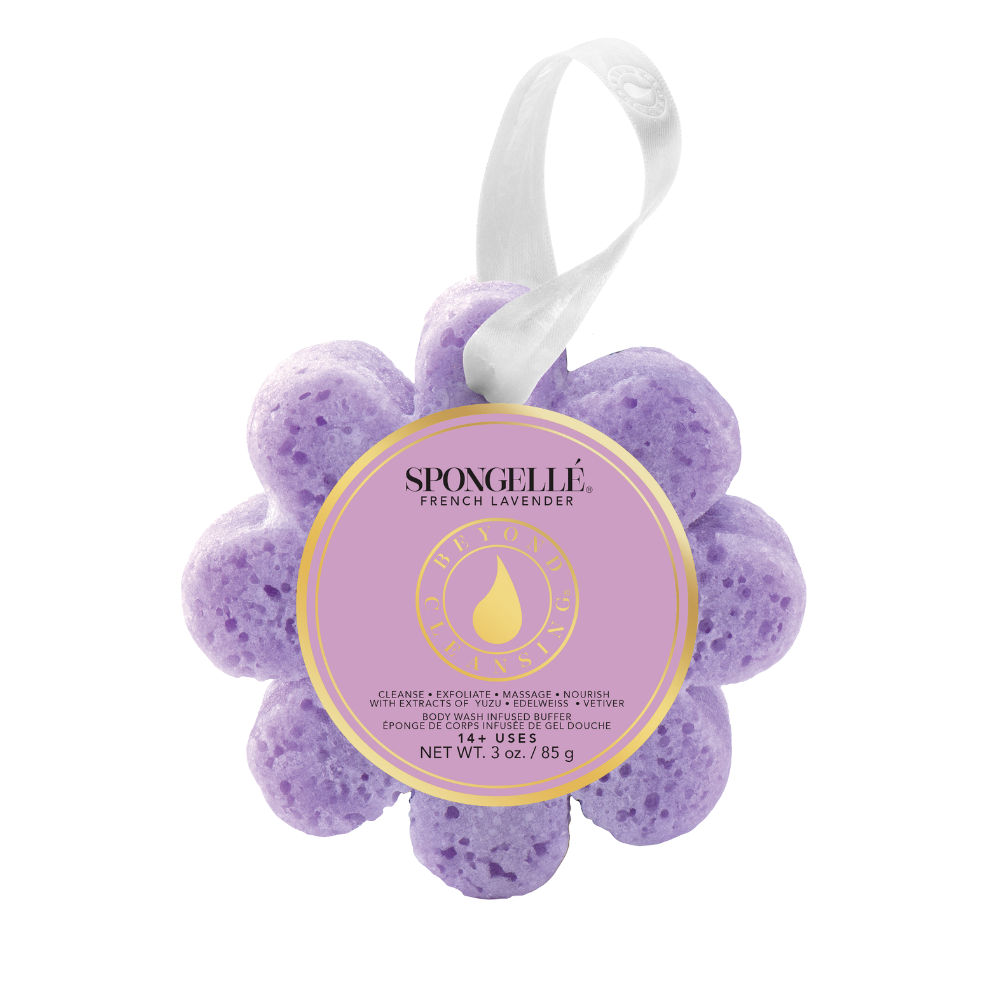Spongellé | Easter Gifts | Mother's Day 2026 | Spring Gifts - French Lavender Wild Flower | Self-Care Wellness Gifts