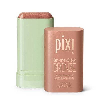 This is Beauty - Pixi On The Glow Bronze Tinted Moisturizer Stick Bronzer Soft Glow 0.6oz - Imperfect Box