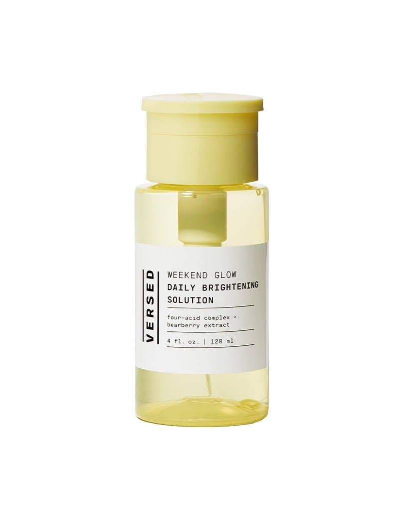 Super Stock Wholesale - Versed Weekend Glow Daily Brightening Toner, Four-Acid Complex + Bearberry Extract, 4 fl oz