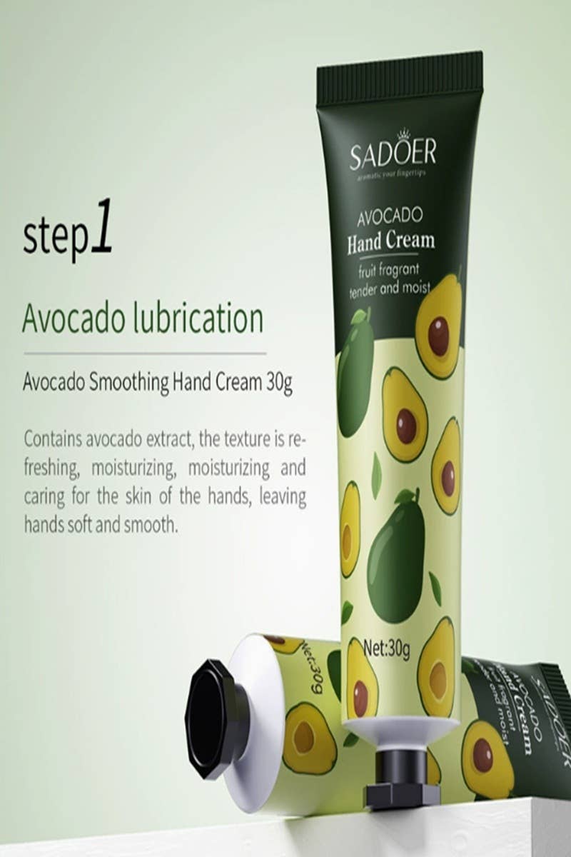 42POPS - ._ 0212 Fruit Extract Nourish Repair Hand Cream Set (Pack Of 5) SI-2